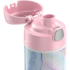 Thermos Stainless Steel Vacuum Insulated Funtainer Water Bottle, Pink Dreamy, 16 fl oz