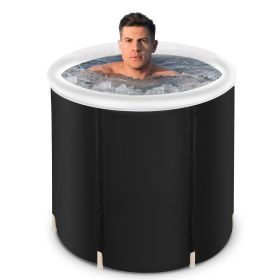 Recovery Ice Therapy Tub - Fitness/Rehab ice tub for Athletes, Long-Lasting Insulated ice tub-Adult Spa Soaking Bucket