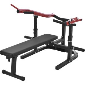 Weight Chest Press Bench - Press Machine - 11 Adjustable Positions - Flat Incline for Chest & Arm Ab Workout, Home Gym Equipment Combined Max 2000 LBS