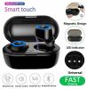 TWS Bluetooth 5.0 Wireless Earbuds with Microphone - Waterproof - Noise Canceling - Stereo Sound in-Ear