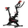 Indoor Stationary Sports Bicycle with Heart Rate Sensor and LCD Display