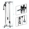 Lat Pulldown Machine - Home Gym Fitness - Silver