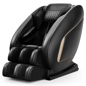 Massage Chair Blue-Tooth Connection and Speaker, Recliner with Zero Gravity with Full Body Air Pressure, 001, 50D x 26W x 40H in, Black3.