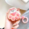 Pink Cartoon Silicone Cat Claw Wireless Earphone Case Protector Cute Bluetooth Wireless Earbuds Headphones Case