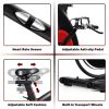 Professional - Flywheel Stationary Exercise Bike with 20 lbs Silent Belt Supports up to 220 lbs