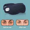 Rechargeable Heating Eye Massager Hot & Cold Compress Vibration Massage - 3D Sleep Steam Eye Mask -Relax & Reduce Dryness