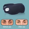 Rechargeable Heating Eye Massager Hot & Cold Compress Vibration Massage - 3D Sleep Steam Eye Mask -Relax & Reduce Dryness