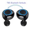 TWS Bluetooth 5.0 Wireless Earbuds with Microphone - Waterproof - Noise Canceling - Stereo Sound in-Ear