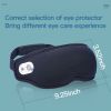 Rechargeable Heating Eye Massager Hot & Cold Compress Vibration Massage - 3D Sleep Steam Eye Mask -Relax & Reduce Dryness