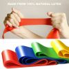 5X Resistance Fitness Yoga Band Strap Loop Elastic Gym Exercise Workout 5-40LB