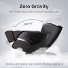 Massage Chairs SL Track Full Body Massage Recliner with Foot Roller; Airbag Massage; Zero Gravity; Bluetooth Speaker Black