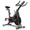 Stationary Bike 4D Adjustment Seat Spin Exercise Bikes with Adjustable Feet 260lbs Capacity Exercise Bikes