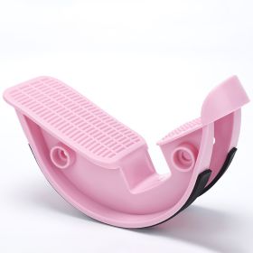 1pc Foot Rocker Stretching Balance Board For Legs Muscle - Plantar Fasciitis Relief (Color: Pink)