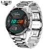 LIGE PRO Smartwatch - Bluetooth IP67 Waterproof Sports/Fitness Watch For Android IOS - Men