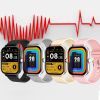 Fitness Tracker Heart Rate Blood Pressure Waterproof Smartwatch