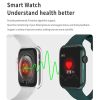 Smartwatch 8 Ultra HD BIG Screen -Unisex-Sports/Fitness - Heart Rate/Blood Pressure/Blood O2 Monitor/Sleep/Bluetooth-Stainless Steel Shell-Music