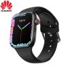 Smartwatch 8 Ultra HD BIG Screen -Unisex-Sports/Fitness - Heart Rate/Blood Pressure/Blood O2 Monitor/Sleep/Bluetooth-Stainless Steel Shell-Music