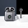 Garyway Portable X1 J18 TWS New design V5.2 wireless earbuds LCD battery display earphone for sporting Smart Touch Control