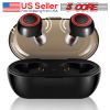 5 CORE Wireless Earbuds, Bluetooth 5.0 Noise Canceling Headphones w/Charging Case- 132Hrs Play Time, Built-in Microphone IPX8 Waterproof for Sports