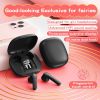 Js36 Bluetooth Headset Macaron Multi-Color Wireless Headset Power Display Stereo Waterproof Earbuds with Charging Bin- For Women